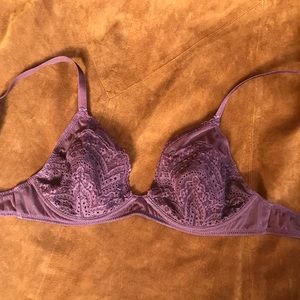 Free People Maroon Haze Underwire Bra!
